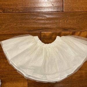 Tulle sparkly skirt / 12 months